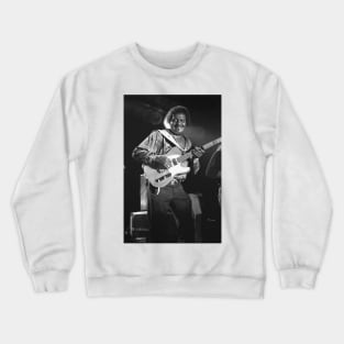 Albert Collins BW Photograph Crewneck Sweatshirt